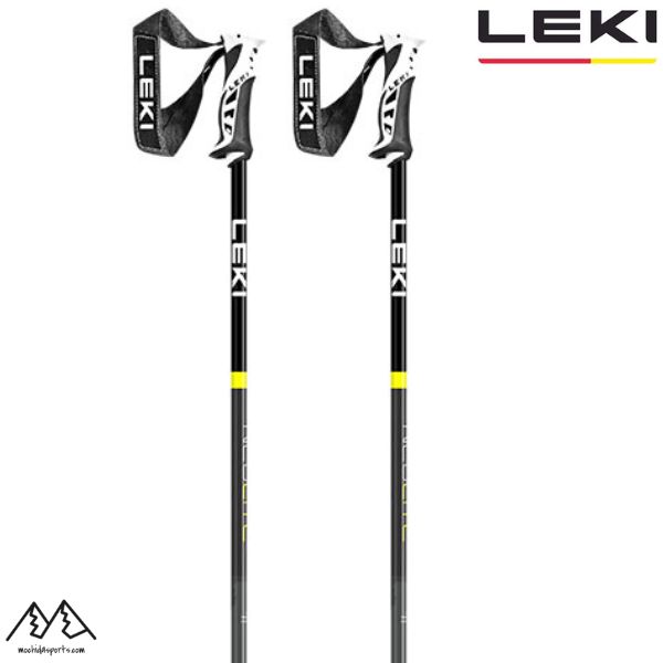楽天市場】レキ ストック スキーポール ブラック レッド LEKI
