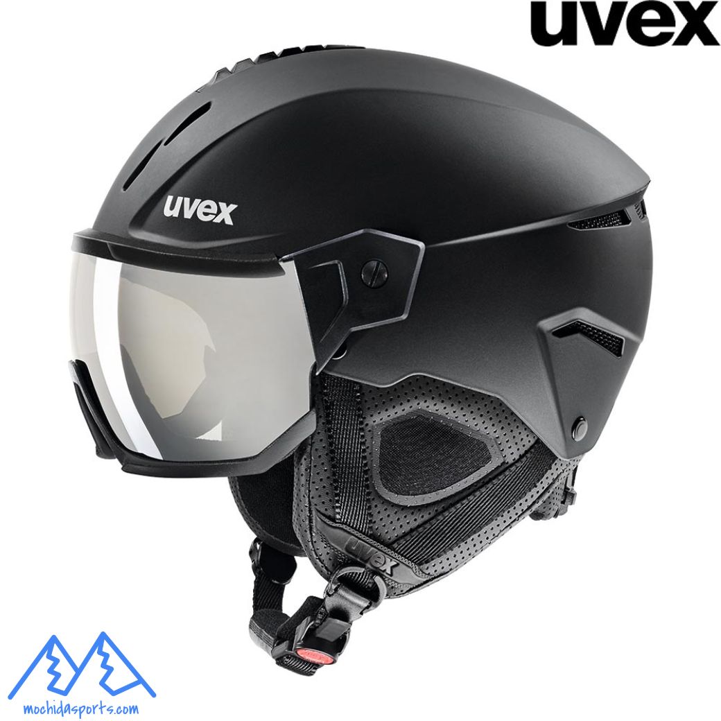 ウベックス スキー バイザーヘルメット ブラックマット UVEX INSTINCT VISOR BLACK 5662602｜MSP NET SHOP 店