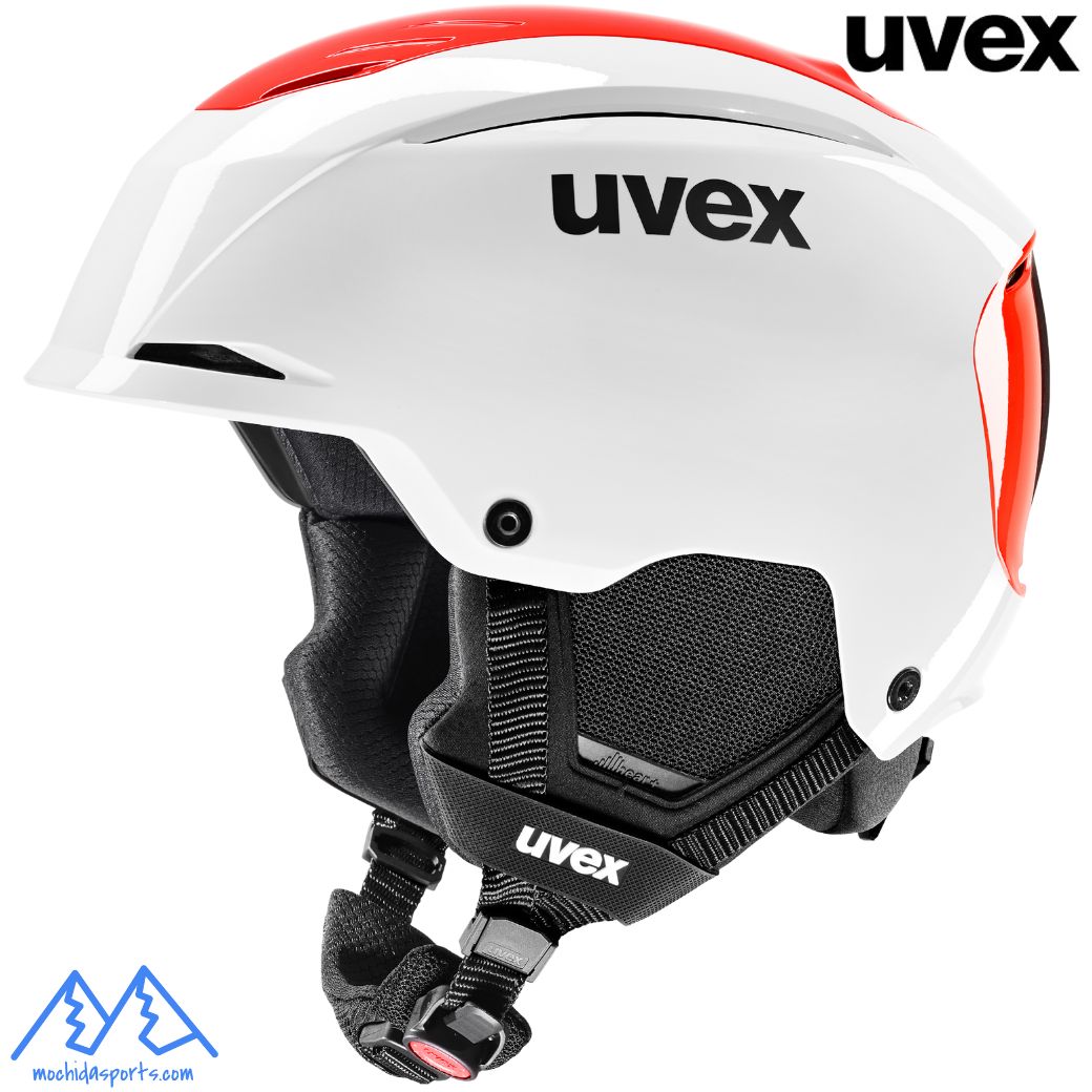 uvex スキーヘルメット　FIS対応 uvex スキー用ヘルメット 黒 FIS対応 新品 UVEX 新システム搭載