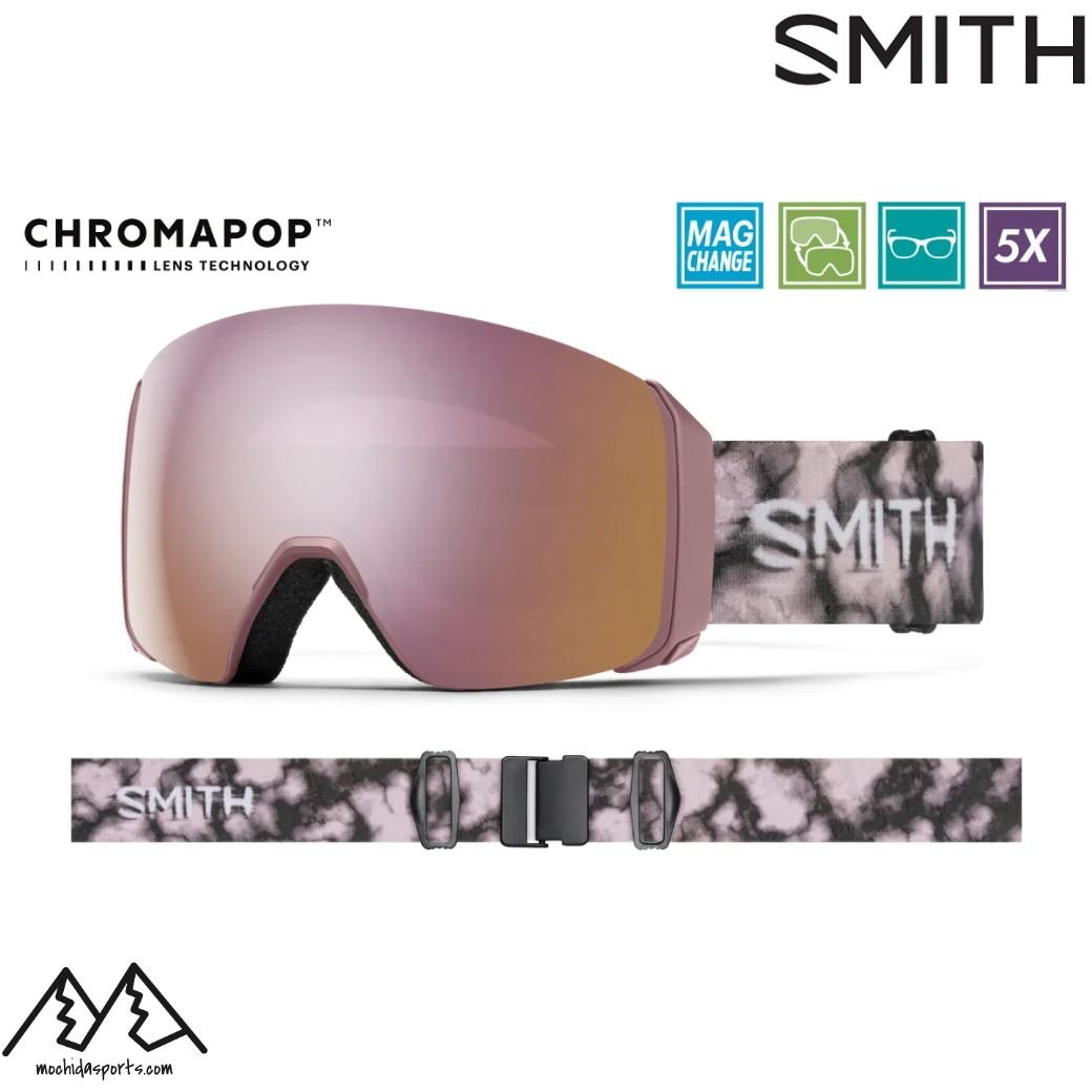 スミス スノーゴーグル アーリーモデル SMITH 4D MAG・・ XL Dusk Portal 10276001