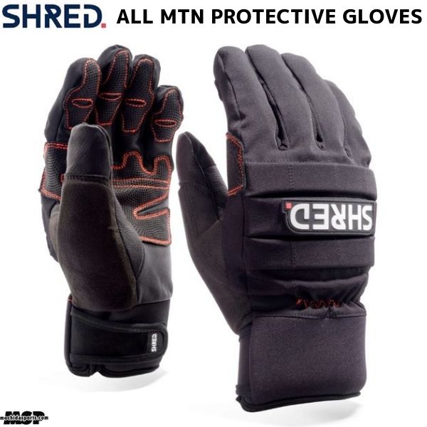 シュレッド スキーグローブ ブラック SHRED ALL MTN PROTECTIVE GLOVES BLACK BPAGLJ11