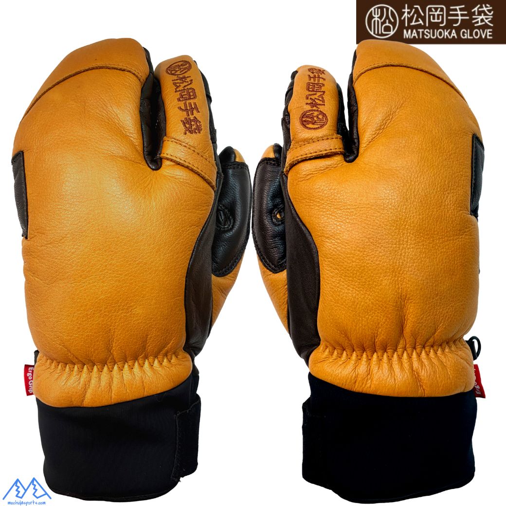 松岡手袋・ESK-2230 Ergo Grip 松岡手袋 ESK-2230 BLACK/NAVY スキー グローブ