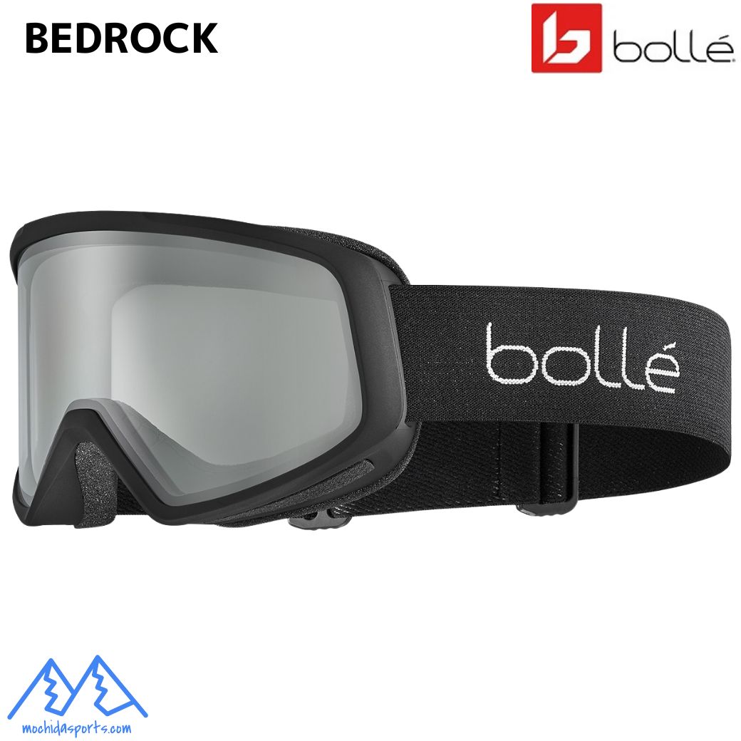 ボレー スキー ゴーグル ベドロック マットブラック クリアレンズ bolle BEDROCK Black Matte clear BG007015|MSP NET SHOP 店