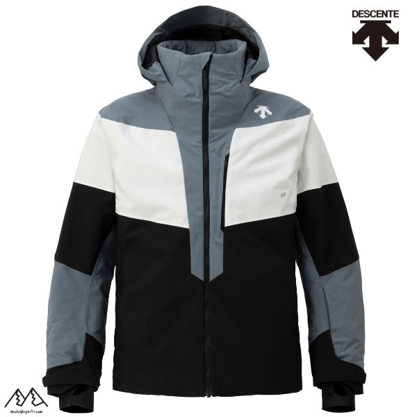 デサント スキーの板お召しもの スキーの板上衣 薄墨色 白いこと L大きさ DESCENTE S.I.O INSULATED JACKET GYWH DW4FJK55U GYWH