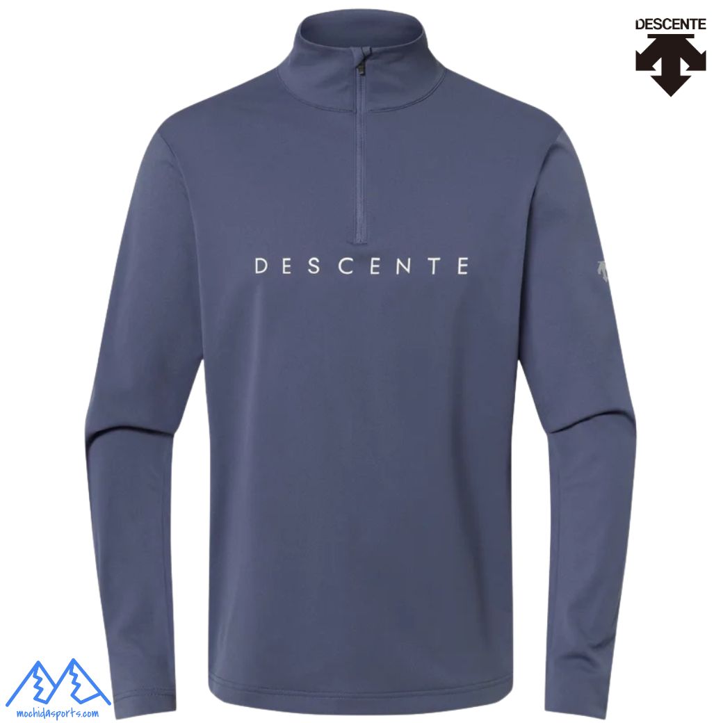 デサント スキーの板 アンダーシャツ ハーフジップ アンダー御召しもの 授業計画薄墨色 DESCENTE UNDER SHIRT MEN\u0027S T-NECK DW5FLT01M GY00