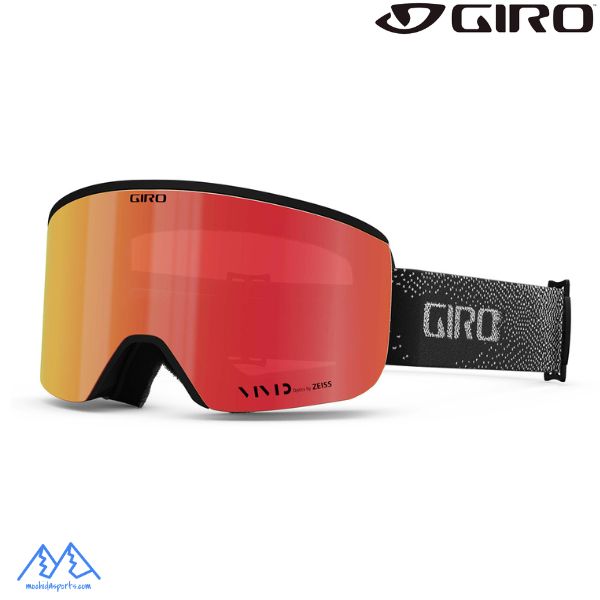ジロ スキー ゴーグル アクシス ブラック ホワイト GIRO AXIS BLACK & WHITE BIT TONE VIVID Ember 7164385
