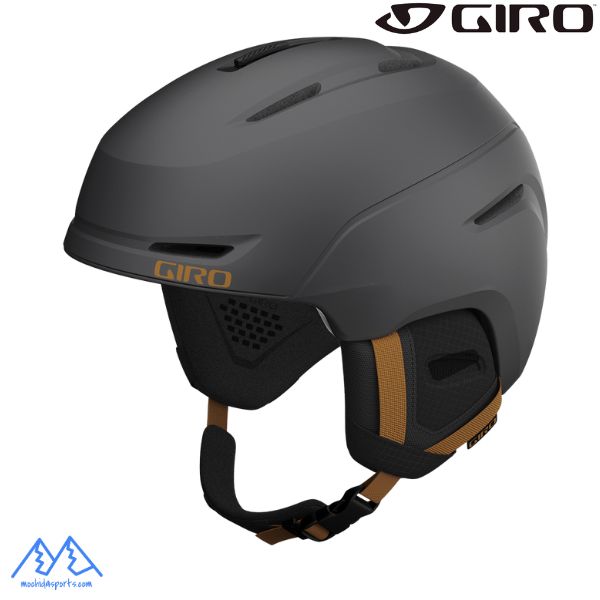 ジロ スキー ヘルメット アジアンフィット ネオ メタリック コール タン GIRO NEO Metallic Coal / Tan 7165965