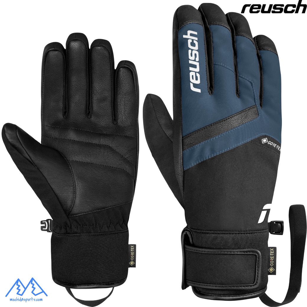 ロイシュ ゴアテックス スキーグローブ REUSCH BOOSTER GORE-TEX ロイッシュ ブラック ドレスブルー 65013297787|MSP NET SHOP 店