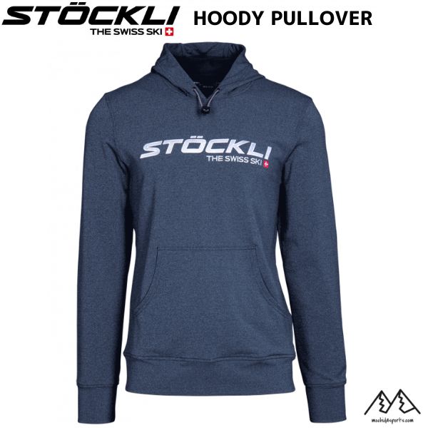 ストックリ フーディー パーカー アンスラメランジ STOCKLI HOODY PULLOVER ANTRA MELANGE  50214957