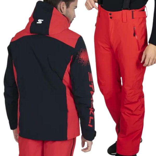 ストックリ スキーウエア WRT STOCKLI WRT レッド JACKET パンツ PANTS