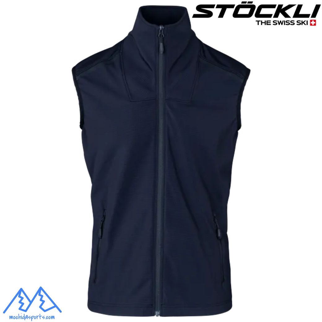 ストックリ ストレッチ ベスト ジレ ブラック STOCKLI Technostretch Gilet BLACK 557168888|MSP NET SHOP 店