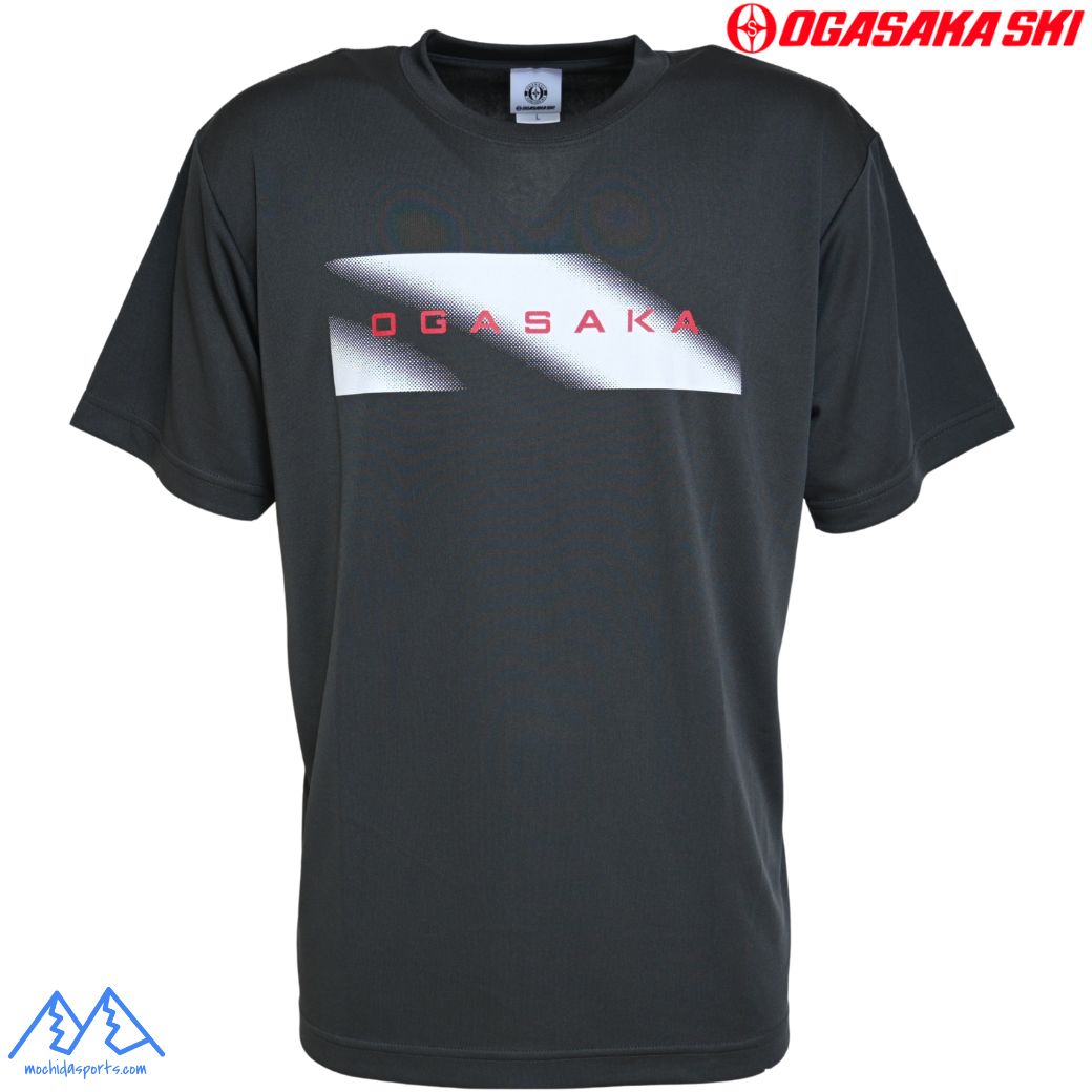 オガサカチーム ドライシルキータッチ Tシャツ ガンメタル OGASAKA TEAM DRY SILKY TOUCH T SHIRT 26-21画像