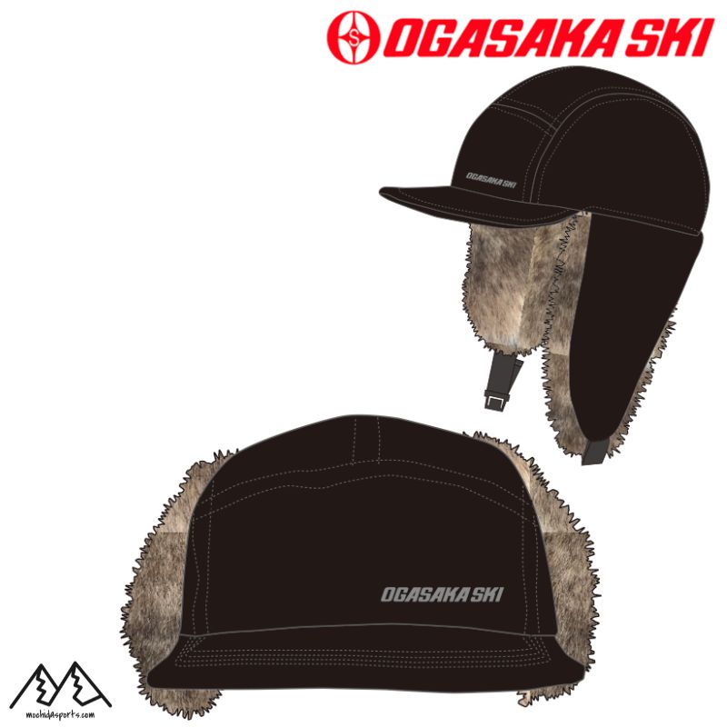 オガサカ ファーキャップ ブラック OGASAKA CB BK 511