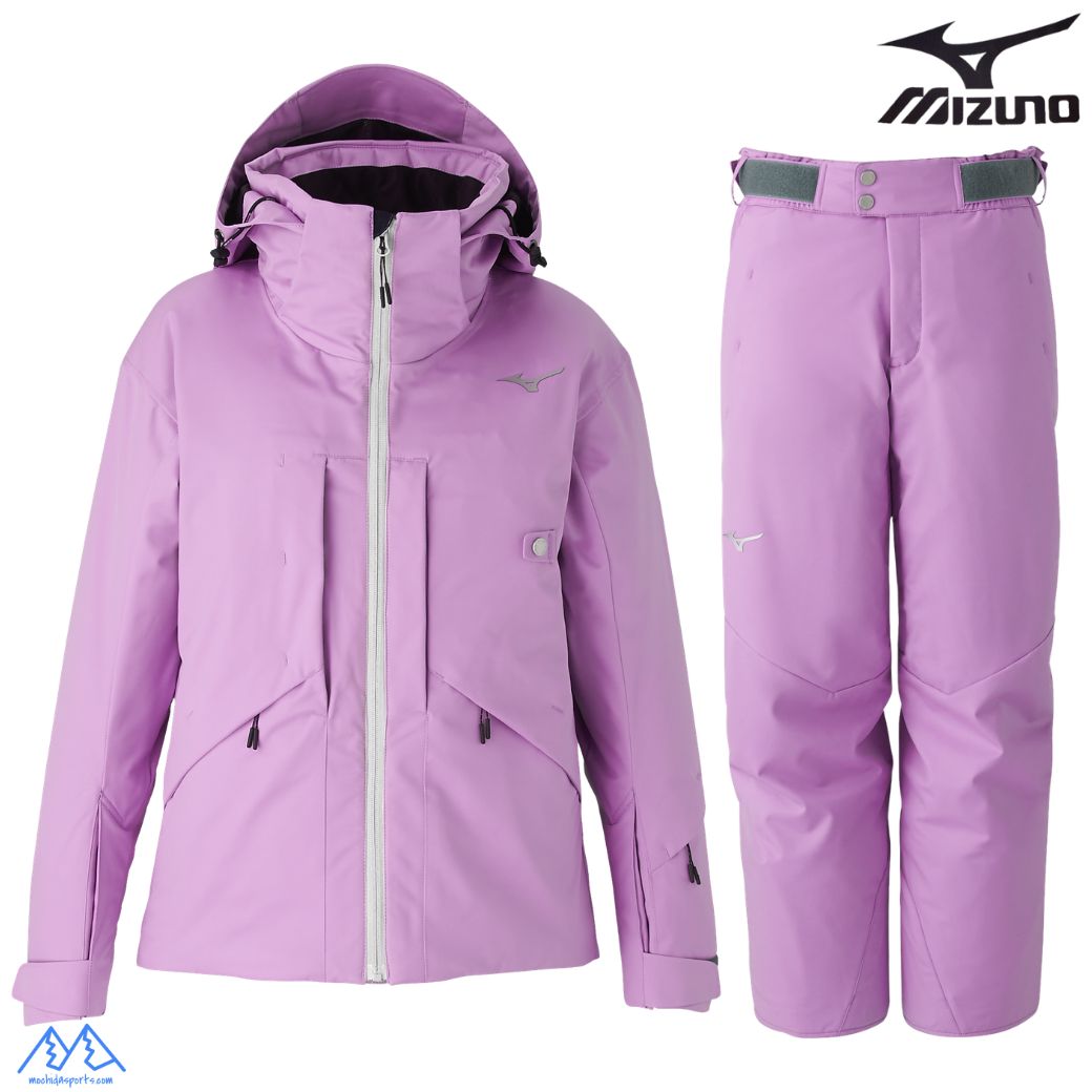 ミズノ レディース スキーの板御召しもの MIZUNO DEMO MODEL スモーキーグレープ Z2MED321-96-Z2MFD321-96