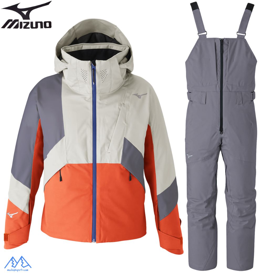 ミズノ スキーの板お召しもの MIZUNO FREE SKI シルバーバーチ フレイムオレンジ クワイエットシェイドグレー shiruba-ba-chi Z2MED340-04-Z2MFD340-08