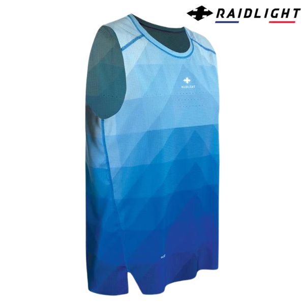 レイドライト トレイル トレラン 貯蔵タンクとっ始め ノースリーブ エアロ エコ素っ気ない RAIDLIGHT AERO ECODRY TANK TOP 青碧 BLUE ノースリーブプルオーバー