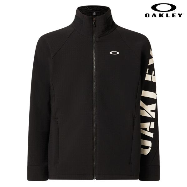 オークリー トレーニング ウォーム ジャケット 保温 撥水 ブラック OAKLEY Enhance 3Rdg Shield Warm Jkt 1.0 Blackout FOA405795-02E|MSP NET SHOP 店