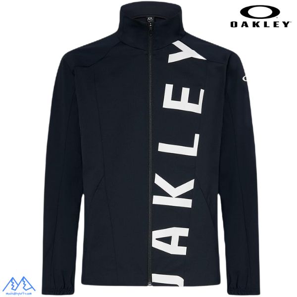 オークリー トレーニング ウェア ジャケット ジャージ ブラック OAKLEY ENHANCE TECH JERSEY JACKET 14.7 BLACKOUT FOA406928 02E