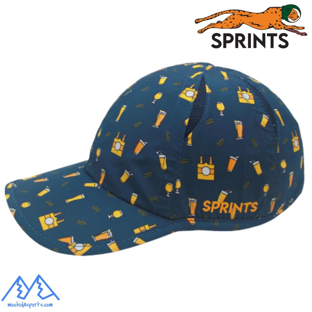 スプリンツ ランニングキャップ ビール ネイビー SPRINTS O.G.Hats Save H2O Hat SAVEH2O画像