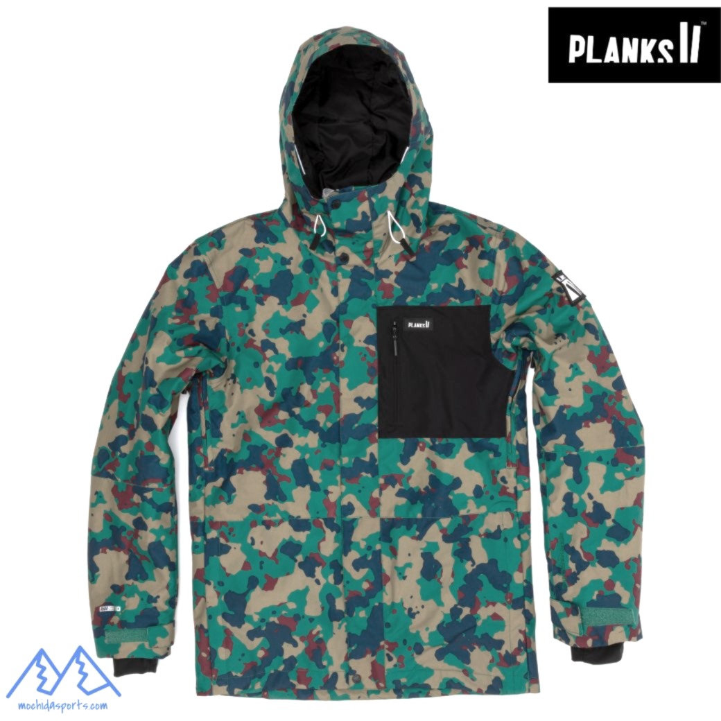 腹積もりクス フィールグッド インシュレーテッドジャケット 家鴨  PLANKS FEEL GOOD INSULATED JACKET T AUTUMN CAMO MO-FGJ105