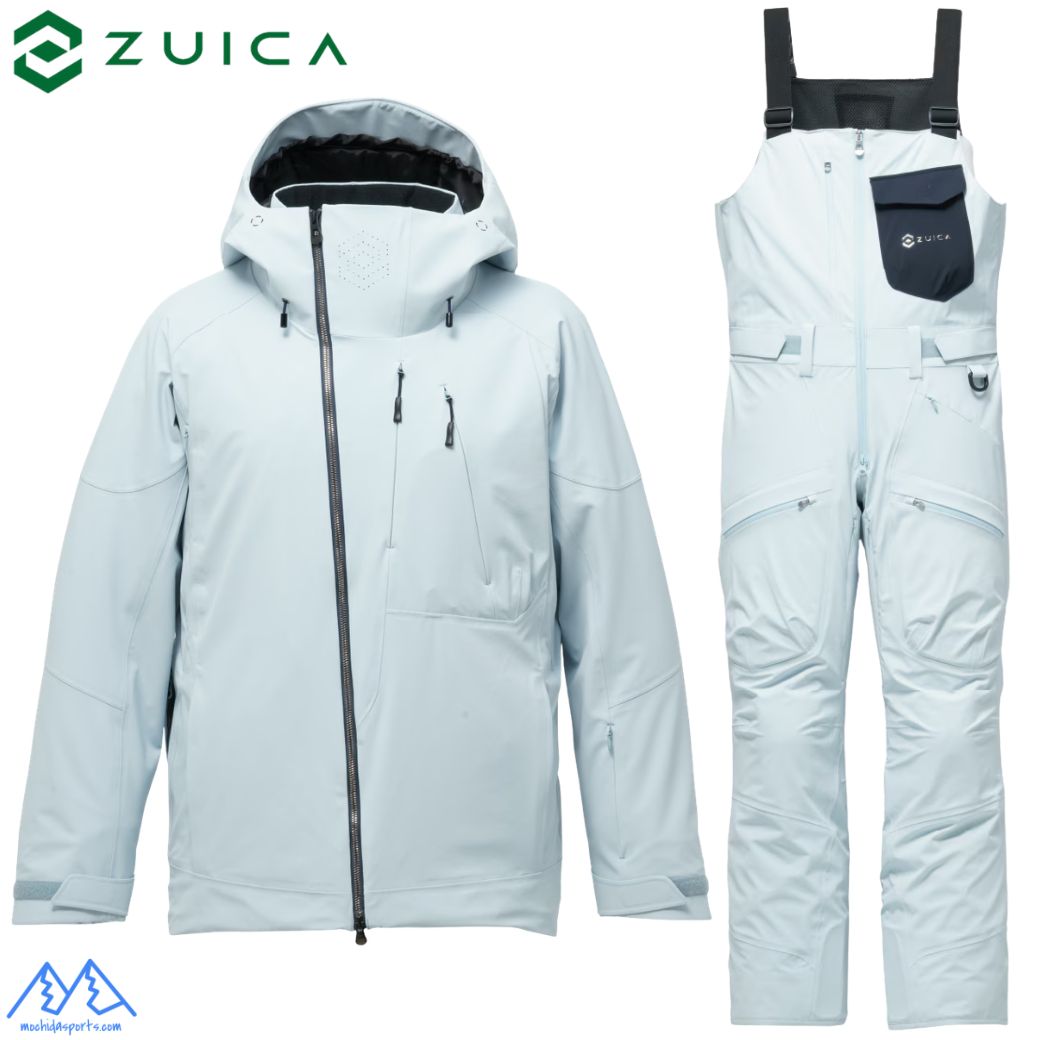 ズイカ ZUICA スキーの板お召しもの フロストブルー S大きさ City to Snow Jacket Oku-Bib Pants Frost Blue ZAM25OT01 ZAM26OB02 FRB