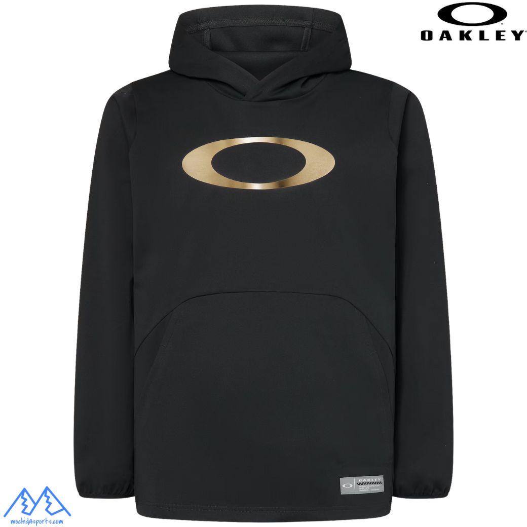 オーク材ロバート・エドワード・リー 軽さ 伸ばすこと フリース フーディ パーカー 黒いこと OAKLEY Striking Sync Pack Fleece Hoodie 8.0 black out FOA408217 02E