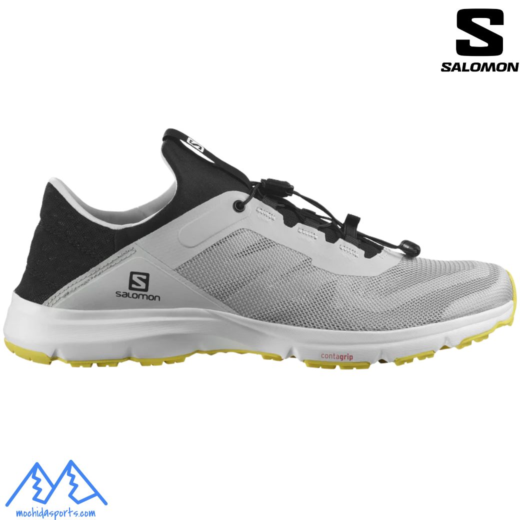 サロモン お水シューズ 水陸両用 SALOMON AMPHIB BOLD 2 Lunar Rock Black Buttercup L47153600