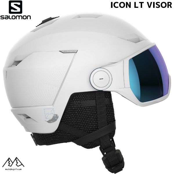 デポー サロモン レディース バイザーへルメット ホワイト SALOMON ICON LT VISOR WHITE WOMEN L41199700  fucoa.cl