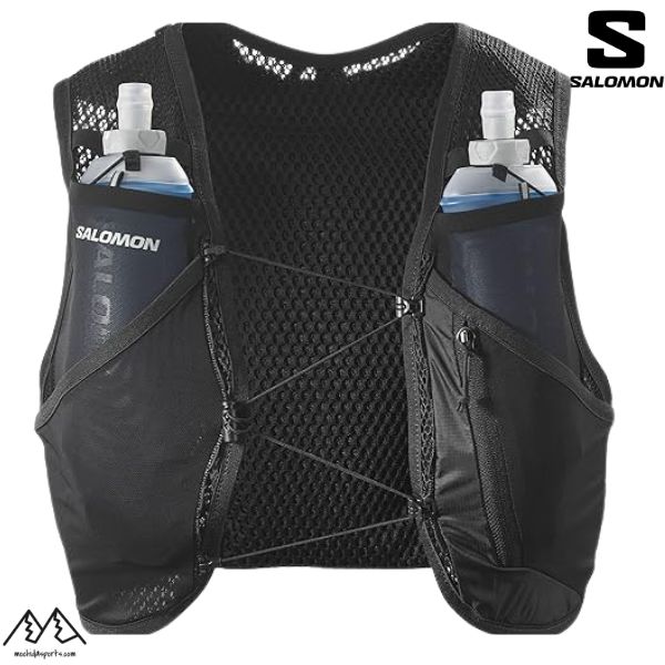 SALOMON サロモン ランニングベスト ADV HYDRA VEST4極美品 サロモン] ハイドレーションバック ADV HYDRA VEST 4