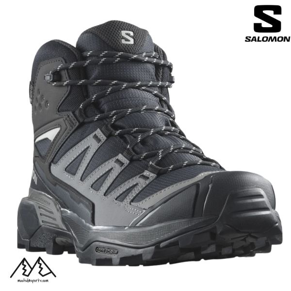 サロモン ゴアテックス ハイキング シューズ ブラック トレッキング ウォーキング SALOMON X ULTRA 360 MID GORE-TEX Black / Magnet / Pewter L47447600