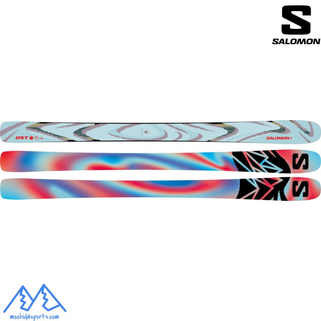 サロモン スキーの板 SALOMON QST 94 ICED AQUA + SALOMON STRIVE 12 GW L47774600 L47850300