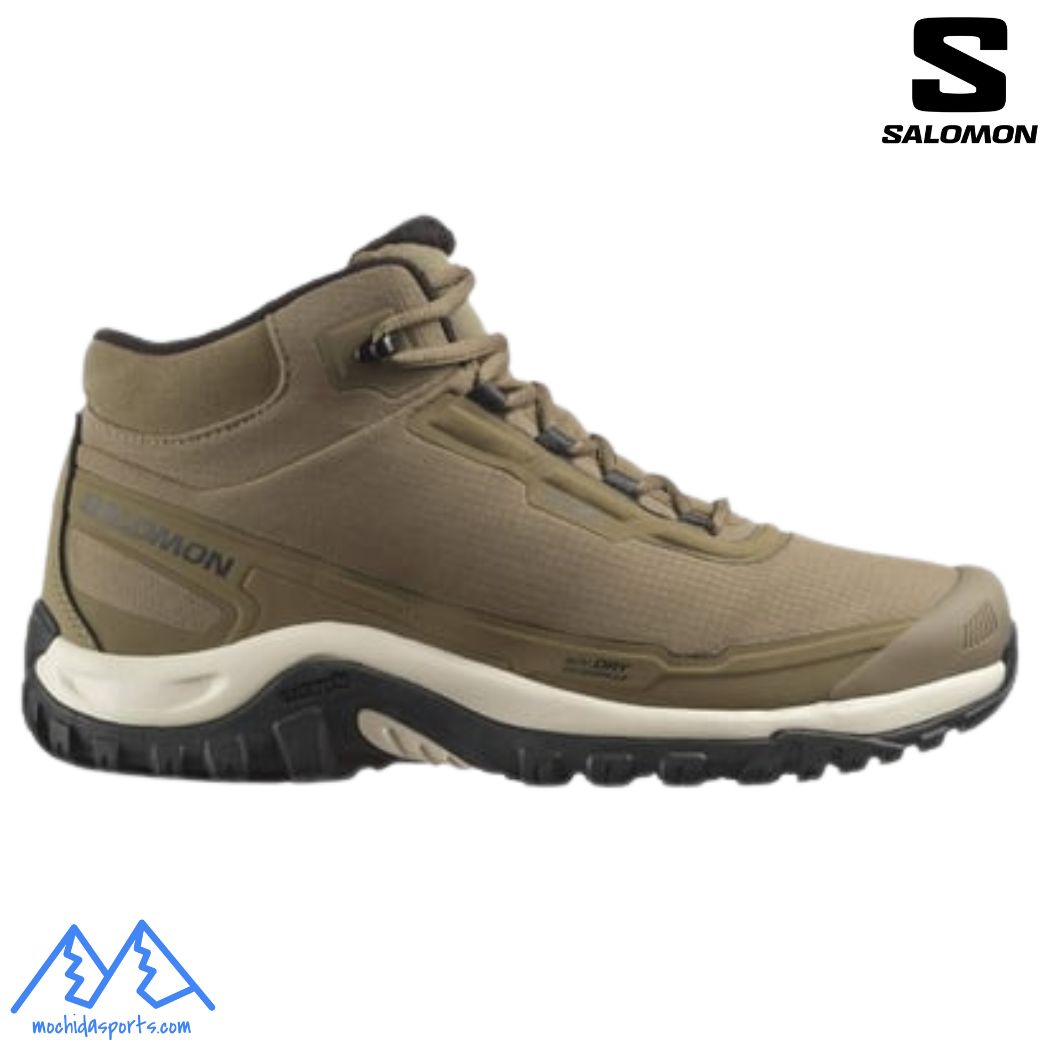 サロモン 防水 スノーシューズ ウィンター シューズ SALOMON SHELTER Water Proof STONE GRAY L47974000