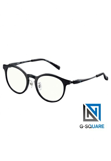 NIDEK ニデック G-SQUAREアイウェア Junior Model ボストン 日本の医療メーカーがゲーマーの目を守る為に作りあげたゲーミンググラス C2FGEF4BANP7336