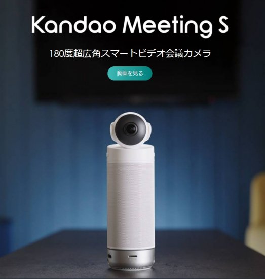 実物 国内正規品 カンダオ Kandao Meeting S 180度超 広角Web会議カメラ AI