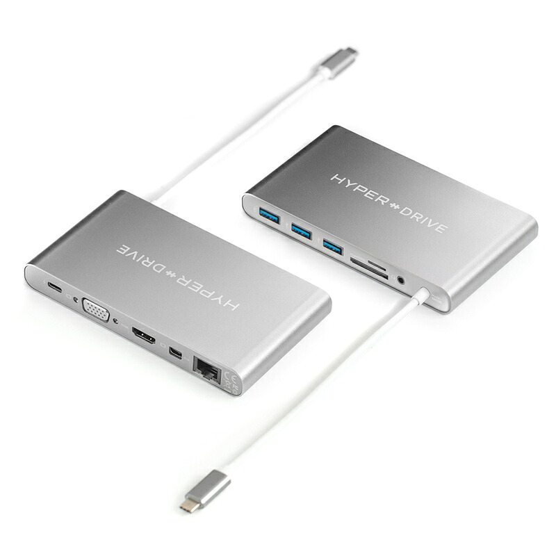 HyperDrive 【11in1 Ultimate USB-C Hub】 11in1USB-Cハブ多機能 USB-C PD ポート、4K HDMI、4K Mini Displayポート、VGA等 HP15583 9,224円