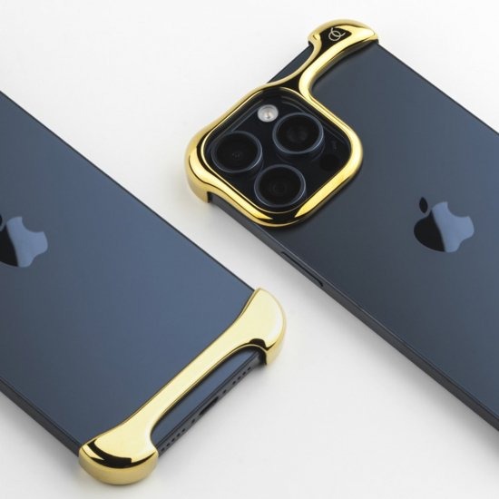 国内正規品 Arc アーク iPhone 16 Pro iPhone 16 Pro Max Arc Pulse アルミ・ミラーゴールド アルミニウム合金7075 アルミバンパー