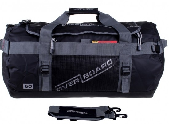 ＜国内定め事品＞OVER BOARD (大層らしいゲーム盤) 防滴/耐候性 冒険 ダッフルバッグ 60L OB1143BLK OB1143WHT