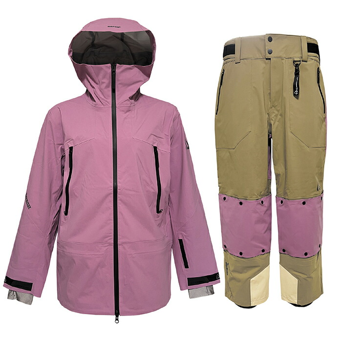 ID one SKIWEAR MOGUL3L Set PUR / BGE パープル 25-26