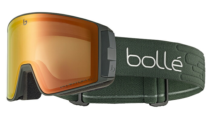 送料無料 bolle (ボレー) ゴーグル 25-26モデル　BLACKRIDGE ブラックリッジ BG010008　フォレストマット　ファントムファイヤーレッド