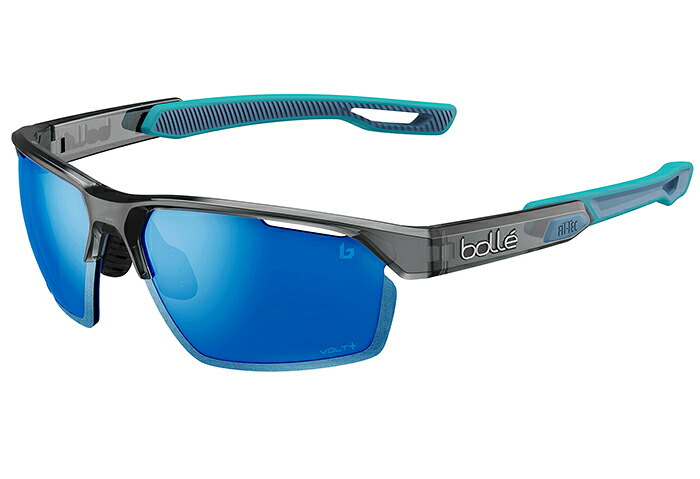 bolle (ボレー) サングラス VICTUS PRO BS058007　26-27モデル　ヴィクタスプロ／ダークグレークリスタルブルー／ボルトプラスオフショアブルーポラライズド　ハイコントラスト+偏光レンズ｜MSダイレクトショップ