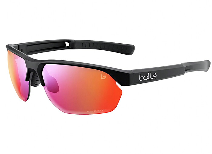 bolle (ボレー) サングラス VICTUS BS065008　25-26モデル　ヴィクタス／ブラックマット／ファントムクリアラバ