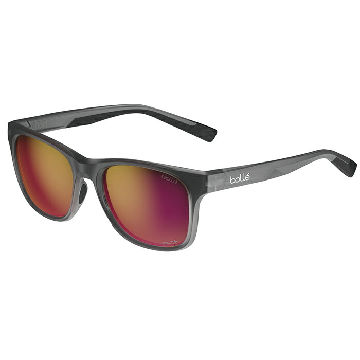 bolle (ヴォレー) 黒眼鏡 ESTEEM BS051002 26-27ひな形 エスティーム/ブラックフロストマット/ボルトプラスルビーポラライズド ご機嫌対照+偏光水晶体