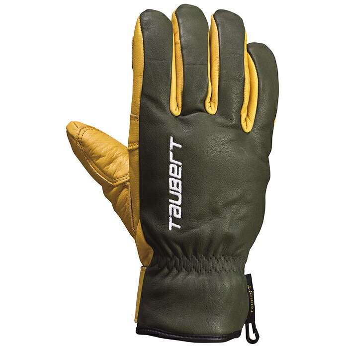 25-26モデル 日本生産 TAUBERT(トーバート) スキーグローブ Full Leather SLOPE（フルレザースロープ）オリーブ Made in JAPAN