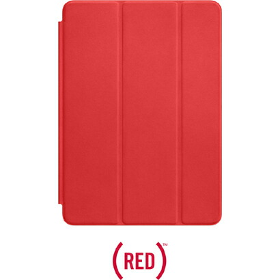 【即納】【365日毎日出荷】【アウトレット】Apple 純正 iPad Air(第1世代)用 Smart Case プロダクトレッド 革/マイクロファイバー MF052FE/A