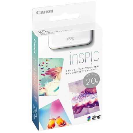 楽天市場】キヤノン iNSPiC用 用紙 ZINK フォトペーパー 50枚