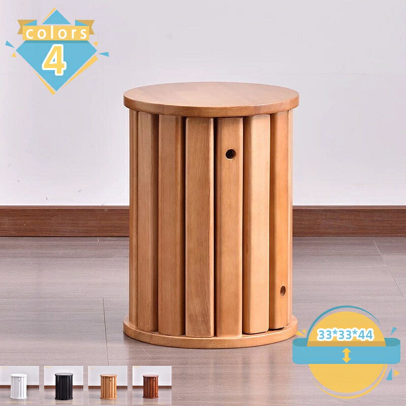 2000円OFFクーポン スツール 木製 4脚セット 天然木 丸椅子 北欧 シンプル スタッキング 高さ44cm 完成品 スツール スタッキング コンパクト キッチン ダイニング おしゃれ ウッドチェア 木製 丸 丸椅子 腰掛け チェアー イス 椅子 いす 背もたれなし mssk-online|トラベア雑貨店