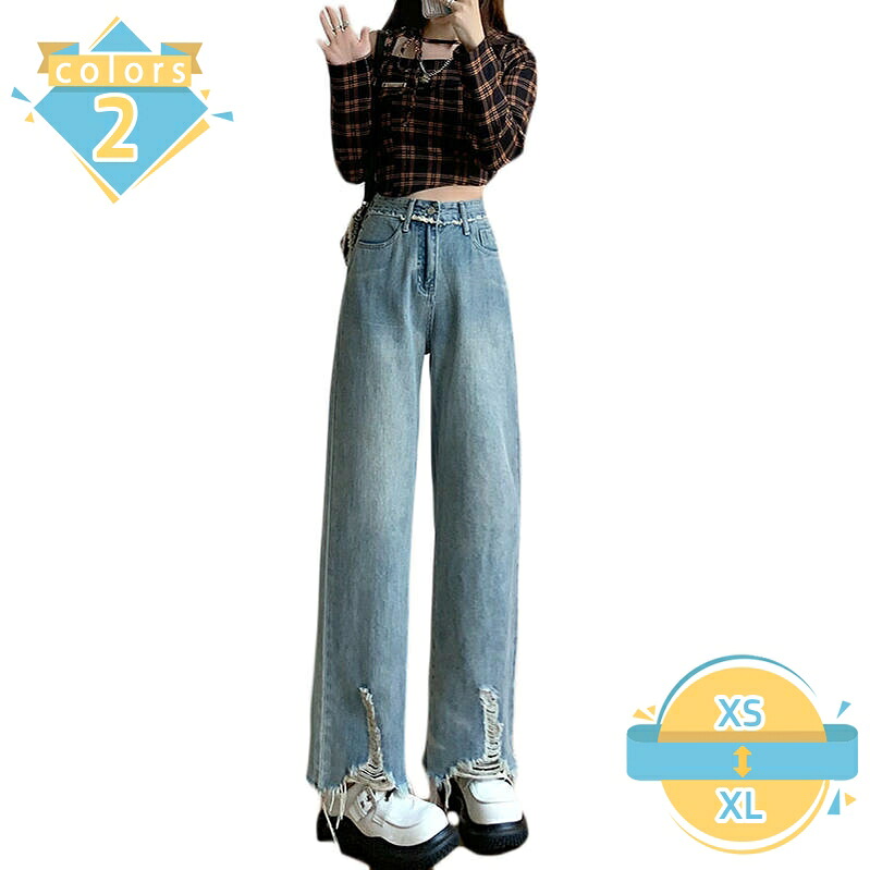 ワイドパンツ デニム デニムパンツ レディース パンツ デニムワイドパンツ 大きいサイズ きれいめ ガウチョパンツ ガウチョ 体系カバー ロング丈 ロングパンツ ボトムス ゆったり ジーンズ リラックス 春 夏 mssk-online