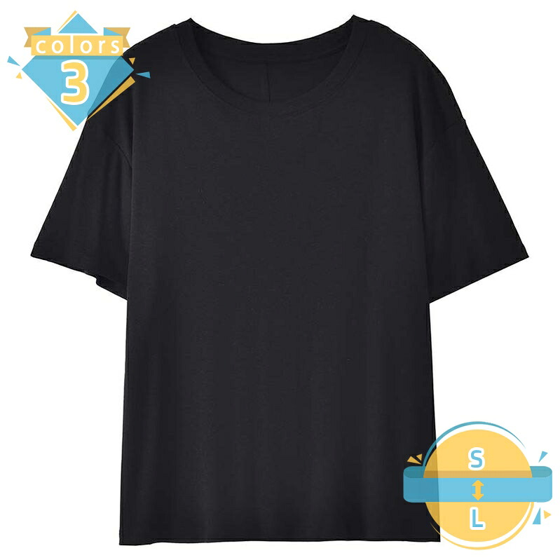 着痩せ見え Tシャツ 半袖 シアー カットソー レディース クルーネック ルーズ トップス 無地 ゆったりサイズ カジュアル きれいめ 夏服 大きいサイズ mssk-online|トラベア雑貨店