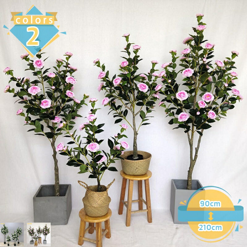 500円OFFクーポン券 フェイクグリーン 大型 山茶花 椿の木 人工観葉草木 まがい物 観葉樹 フェイクツリー 褒めたたえる草木 造花緑であること 室内 部屋の入り口先 リビング 臥榻御部屋 喫茶店 執務室 老人ホーム 回廊 緑であること室内装飾 飾り気の無い取り計らう 水やり不必要 mssk-online