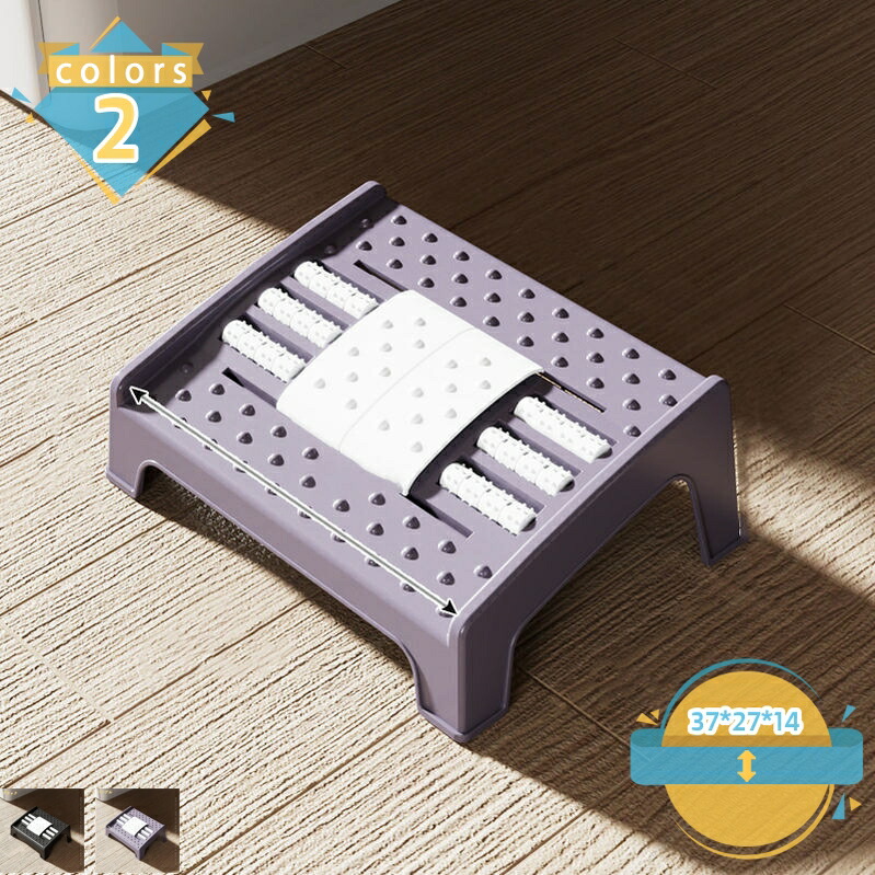 トイレ踏み台 トイレトレーニング 補助踏み台 ステップ 補助便座 多機能 高さ14cm トイレステップ トイレふみ台 トイレオットマン 便座補助台 オットマンスツール 脚置きスツール 快適なオットマン マッサージローラー付き mssk-online